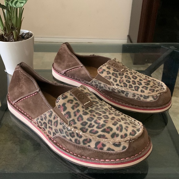 Ariat Shoes - ARIAT Cruiser Cheetah/Leopard Suede Shoe